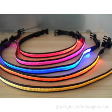 LED Reflective Safety Belt for Biker on Waist